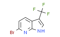 6-溴-3-(三氟甲基)-1H-吡咯并[2，3-b]吡啶,≥95%