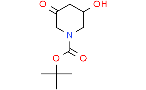 tert-butyl 3-hydroxy-5-oxopiperidine-1-carboxylate