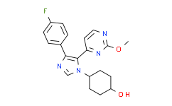 反-4-[4-(4-氟苯基)-5-(2-甲氧基-4-嘧啶基)-1H-咪唑-1-基]环己醇,≥98%