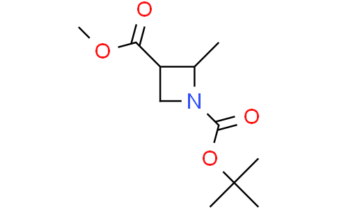 1-tert-butyl 3-methyl 2-methylazetidine-1,3-dicarboxylate