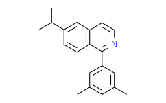 1-(3，5-二甲基苯基)-6-异丙基异喹啉,99%