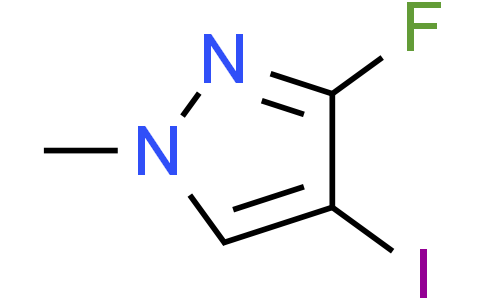 3-fluoro-4-iodo-1-methyl-pyrazole