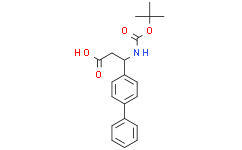 叔丁氧羰基-3-氨基-3-(联苯基)丙酸