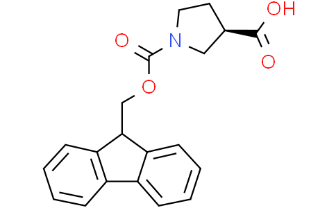 (3R)-1-{[(9H-fluoren-9-yl)methoxy]carbonyl}pyrrolidine-3-carboxylic acid