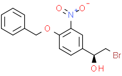 (S)-1-(4-BENZYLOXY-3-NITRO-PHENYL)-2-BROMO-ETHANOL