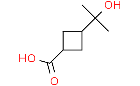 cis-3-(2-hydroxypropan-2-yl)cyclobutane-1-carboxylic acid