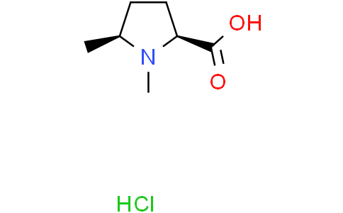 (2S,5S)-1,5-dimethylpyrrolidine-2-carboxylic acid hydrochloride