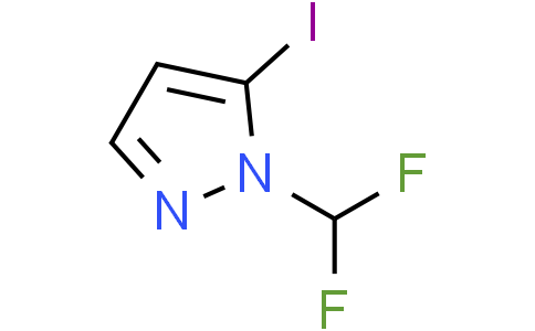 1-(difluoromethyl)-5-iodo-pyrazole