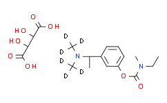 (S)-Rivastigmine-d6 (tartrate)