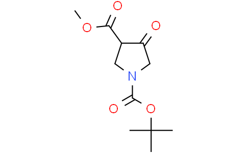 1-tert-Butyl 3-methyl 4-oxopyrrolidine-1,3-dicarboxylate