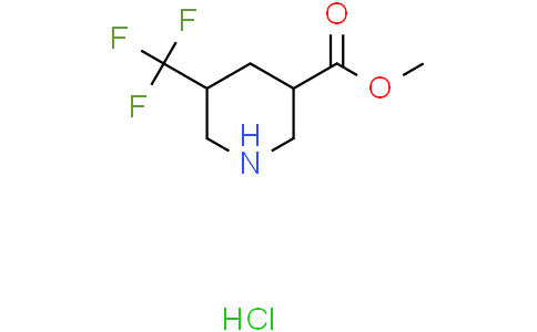 methyl 5-(trifluoromethyl)piperidine-3-carboxylate hydrochloride