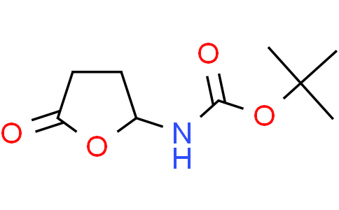 tert-butyl N-(5-oxotetrahydrofuran-2-yl)carbamate