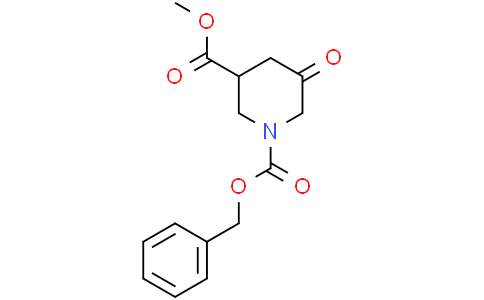 1-benzyl 3-methyl 5-oxopiperidine-1,3-dicarboxylate