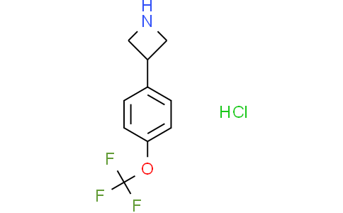 3-[4-(trifluoromethoxy)phenyl]azetidine hydrochloride