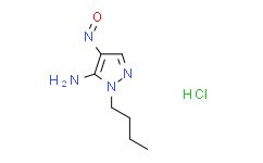 1-丁基-4-亚硝基-1H-吡唑-5-胺盐酸盐,97%