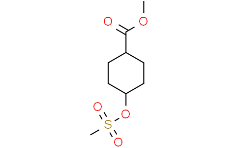 methyl cis-4-methylsulfonyloxycyclohexanecarboxylate