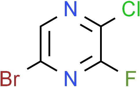 5-bromo-2-chloro-3-fluoro-pyrazine
