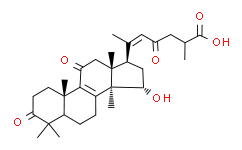(15alpha,20Z)-15-hydroxy-3,11,23-trioxo-Lanosta-8,20(22)-dien-26-oic acid