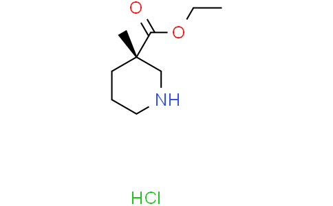 ethyl (3S)-3-methylpiperidine-3-carboxylate hydrochloride