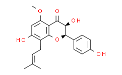 (2R)-3α,7,4'-Trihydroxy-5-methoxy-8-prenylflavanone