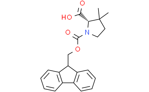 (2S)-1-(9H-fluoren-9-ylmethoxycarbonyl)-3,3-dimethyl-pyrrolidine-2-carboxylic acid