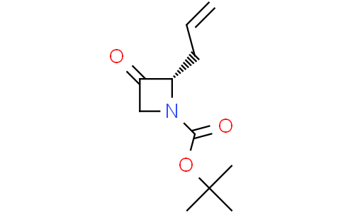 tert-butyl (2S)-2-allyl-3-oxo-azetidine-1-carboxylate