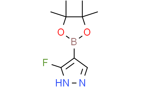 3-fluoro-4-(4,4,5,5-tetramethyl-1,3,2-dioxaborolan-2-yl)-1H-pyrazole