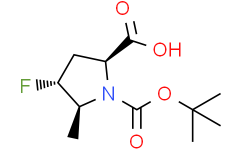 (2S,4R,5S)-1-tert-butoxycarbonyl-4-fluoro-5-methyl-pyrrolidine-2-carboxylic acid