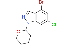 4-bromo-6-chloro-1-tetrahydropyran-2-yl-indazole