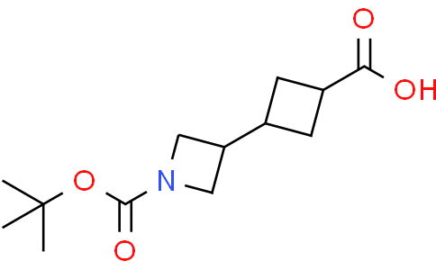 3-(1-tert-butoxycarbonylazetidin-3-yl)cyclobutanecarboxylic acid