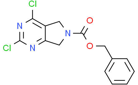 benzyl 2,4-dichloro-5,7-dihydropyrrolo[3,4-d]pyrimidine-6-carboxylate