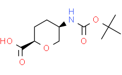cis-5-(tert-butoxycarbonylamino)tetrahydropyran-2-carboxylic acid