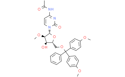 N-乙酰基-5'-O-(4,4'-二甲氧基三苯甲基)-2'-甲氧基胞苷
7级