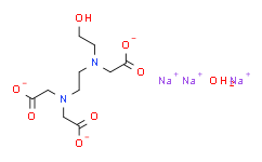 N-(2-羟乙基)乙二胺-N，N'，N'-三乙酸 三钠盐 溶液,~41% in H2O (T)