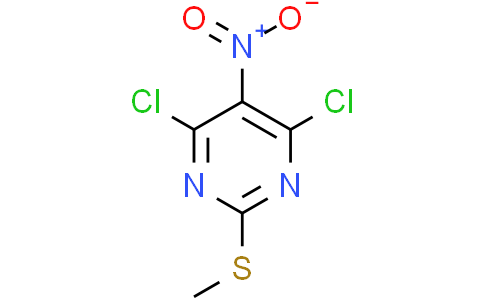 4,6-dichloro-2-methylsulfanyl-5-nitro-pyrimidine