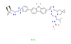 [Alfa Aesar]((S)-1-((S)-6-(5-(7-(2-((1R,3S,4S)-2-氮杂双环[2.2.1]庚-3-基)苯并[d]咪唑-6-基)-9,9-二氟-9H-芴-2-基)-1H-咪唑-2-基)-5-氮杂螺[2.4]庚烷-5-基)-3-甲基-1-氧代丁-2-基)氨基甲酸酯盐酸盐