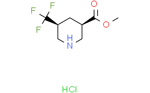 methyl cis-5-(trifluoromethyl)piperidine-3-carboxylate hydrochloride