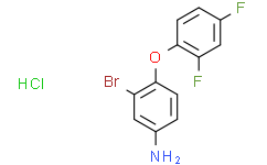 3-溴-4-(2,4-二氟苯氧基)苯胺盐酸盐