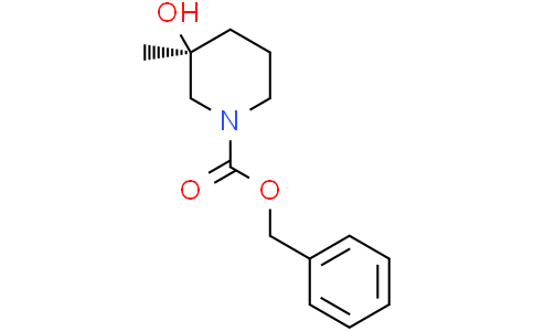 benzyl (3S)-3-hydroxy-3-methylpiperidine-1-carboxylate