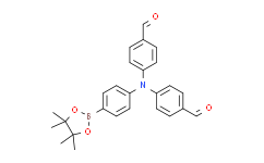 Benzaldehyde, 4,4'-[[4-(4,4,5,5-tetramethyl-1,3,2-dioxaborolan-2-yl)phenyl]imino]bis-