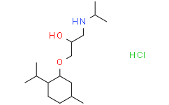 1-(Isopropylamino)-3-(p-menth-3-yloxy)-2-propanol hydrochloride