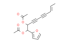 (1,5E,11E)-Tridecatriene-7,9-diyne-3,4-diacetate