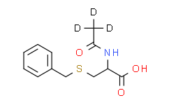 (2R)-3-benzylsulfanyl-2-[(2，2，2-trideuterioacetyl)amino]propanoic acid,AR