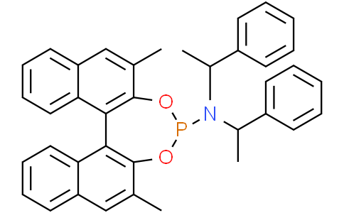 (11bS)-2,6-Dimethyl-N,N-bis(1-phenylethyl)dinaphtho[2,1-d:1',2'-f][1,3,2]dioxaphosphepin-4-amineCas:201732-49-2