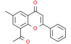 8-acetyl-6-methyl-2-phenyl-chromen-4-one