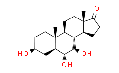 雄甾烷-17-酮，3，6，7-三羟基-环状1，2-乙二基缩醛，(3β，5α，6α，7β),95%