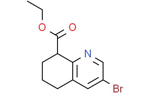 ethyl 3-bromo-5,6,7,8-tetrahydroquinoline-8-carboxylate