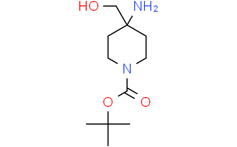 tert-butyl 4-amino-4-(hydroxymethyl)piperidine-1-carboxylate