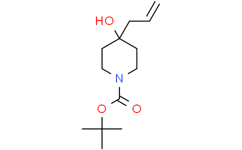 tert-butyl 4-hydroxy-4-(prop-2-en-1-yl)piperidine-1-carboxylate