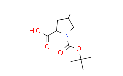 (2S，4S)-4-氟-1-叔丁氧羰基吡咯烷-2-甲酸,97%